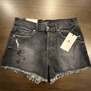 NWT 7 For All Mankind Monroe Short, 26